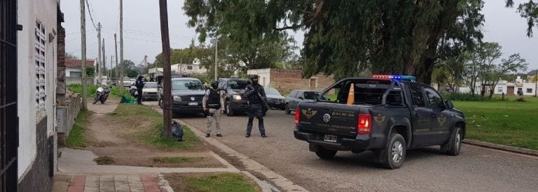 La droga fue secuestrada en Río Cuarto, junto con dos detenidos.