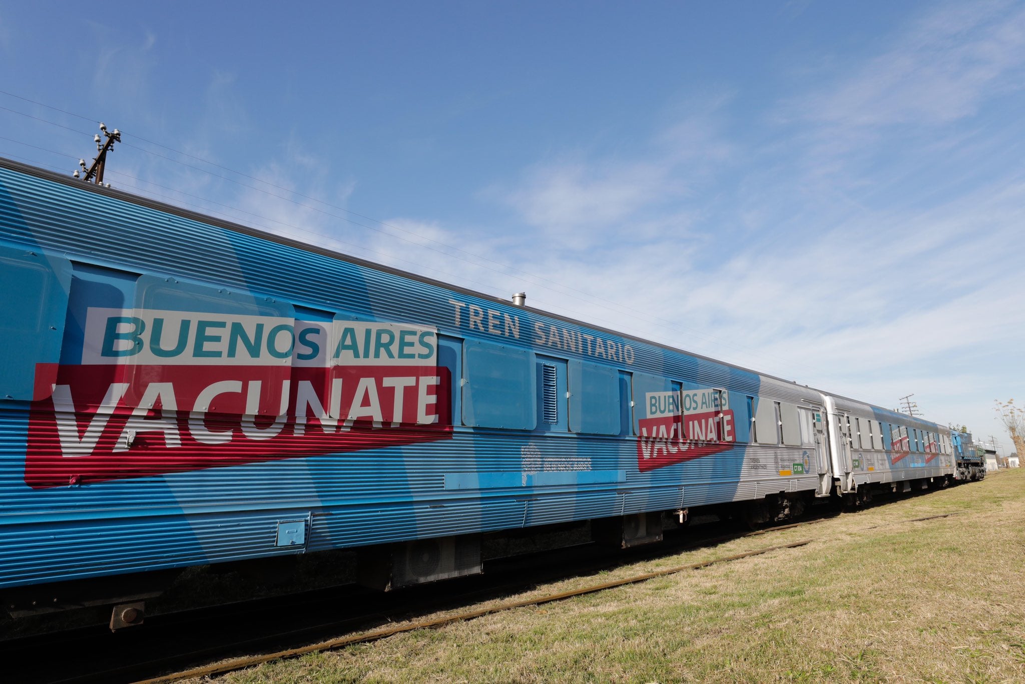 El Tren Sanitario llegará a Azul y Cacharí.