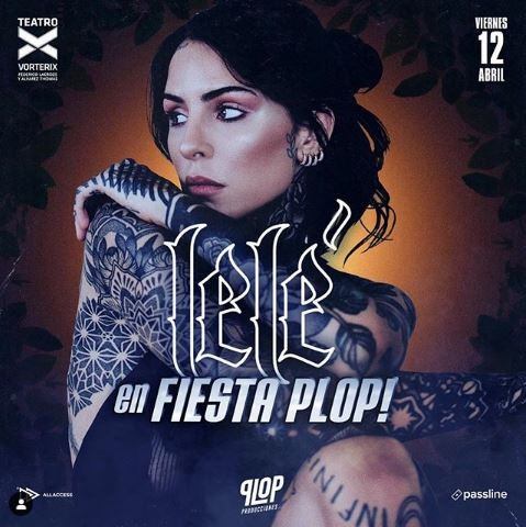 Candelaria Tinelli presentará su disco "Yo" en el Teatro Vorterix