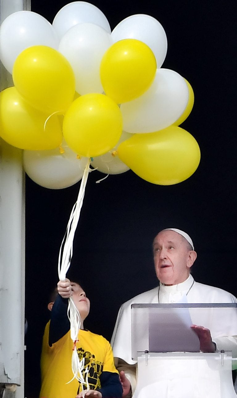 El mensaje del Papa en el 75º aniversario de la liberación de Auschwitz: "Nunca más" (Foto: Vincenzo PINTO / AFP)