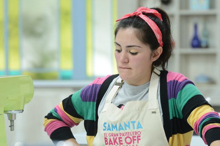 Samanta en Bake off (Web)