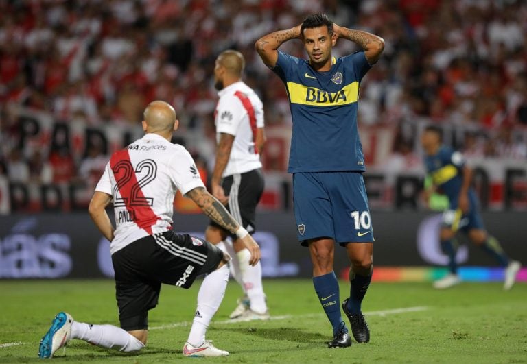 Las mejores fotos de la "Superfinal" ganada por River. Foto: EFE.