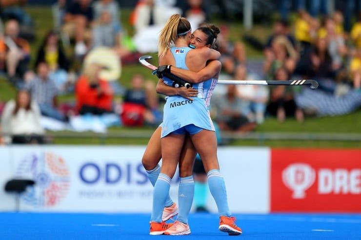 La victoria de Las Leonas frente a Australia. (FIH)