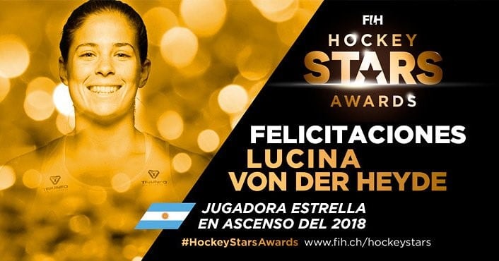 Luchi se superó. En 2018 fue premiada como estrella en ascenso. (WEB)