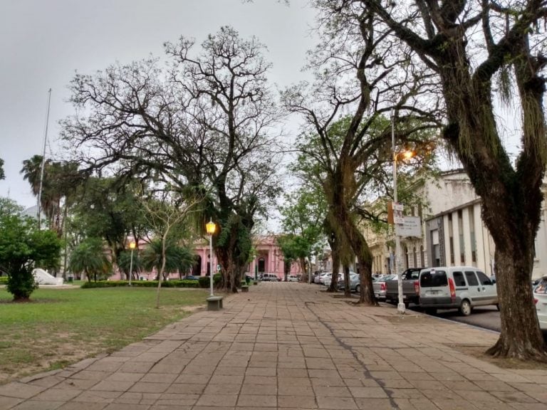 Cielo nublado y con frío en la Capital de la provincia.