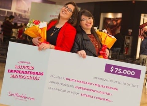 Julieta Manzano Bilyk y Melisa Fanara.