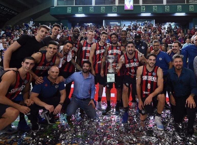 Supercopa de Básquet: San Martín no pudo ante San Lorenzo. (Foto: Liga Nacional)