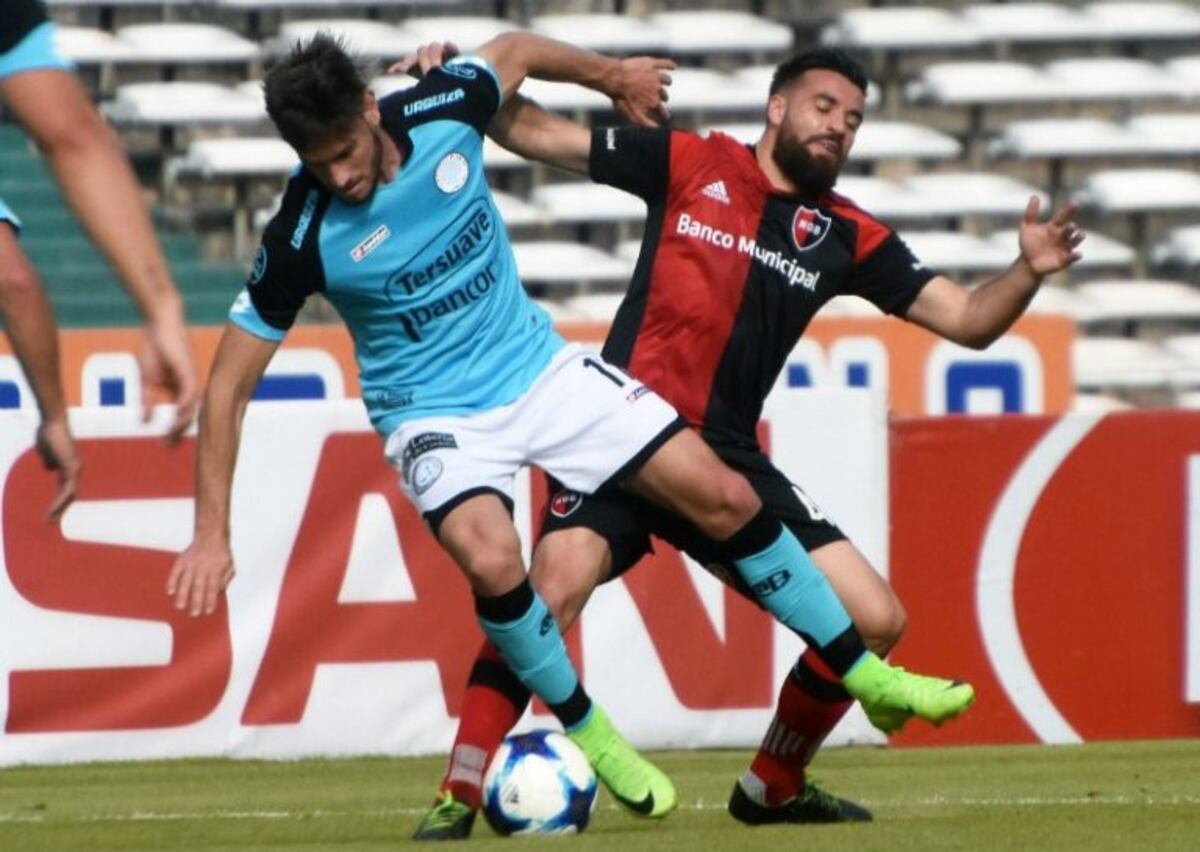 Sobre la hora, Belgrano derrotó 2 a 1 a Newell's y lo alejó de la Libertadores