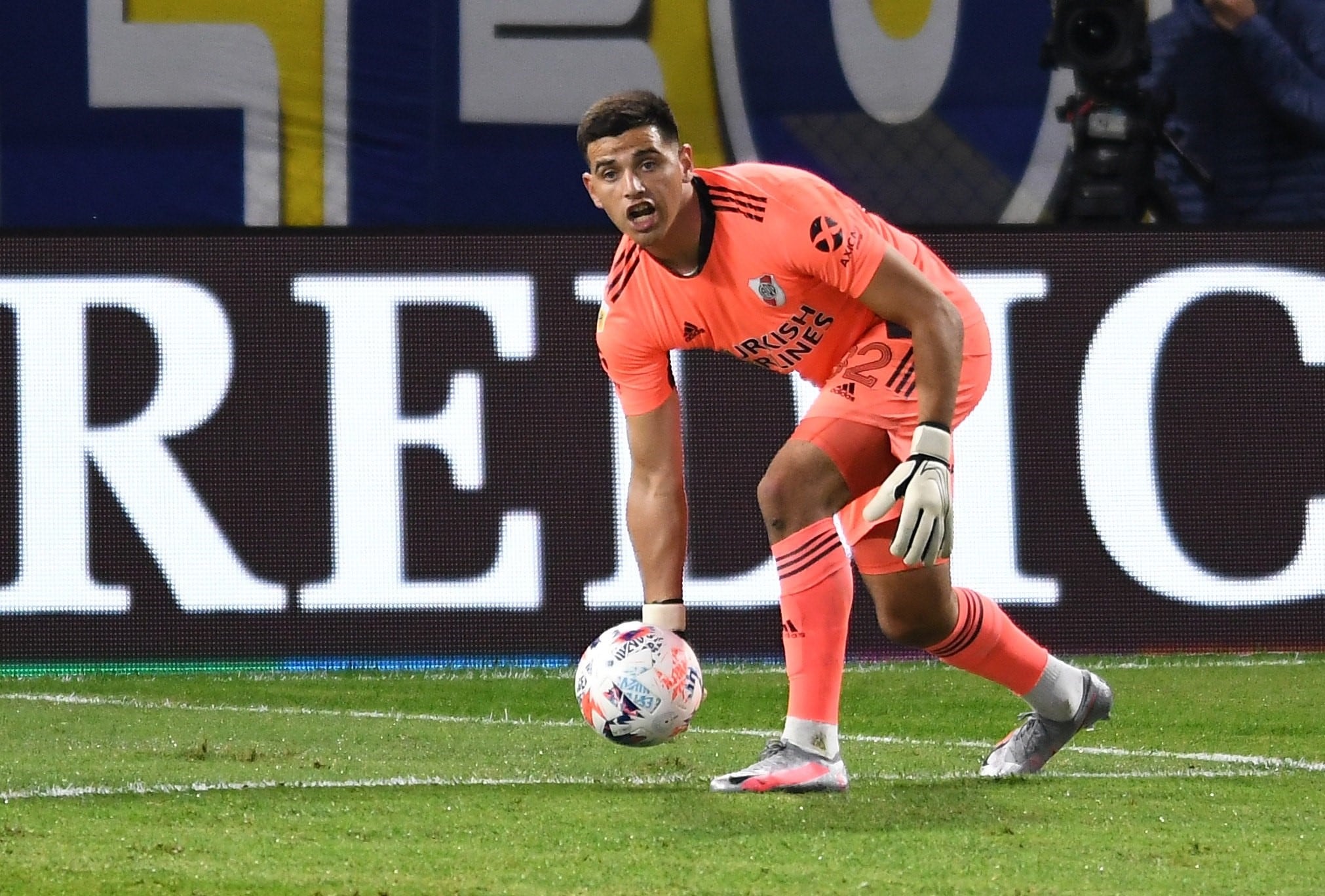 Alan Díaz tuvo un gran debut en River.