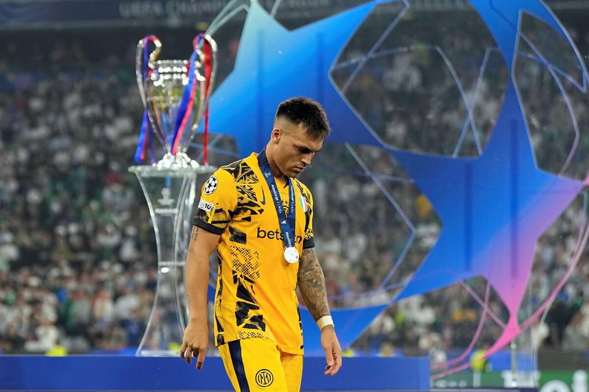 El dolor de Lautaro Martínez: “Voy a dar todo para volver a jugar una final”