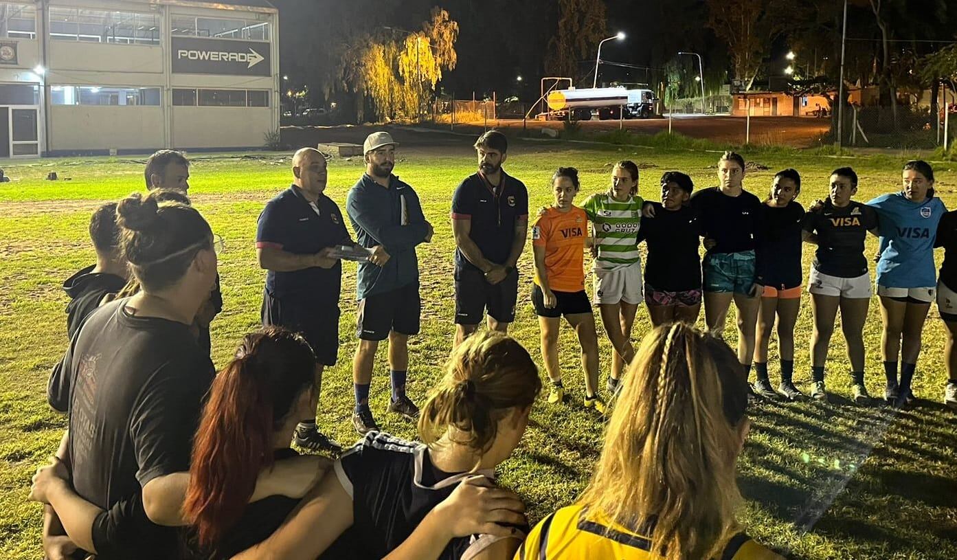 El rugby femenino comenzó a trabajar en el Centro de entrenamiento de la URC./URC