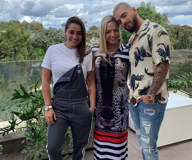 Maluma y su mamá (Foto: Instagram)