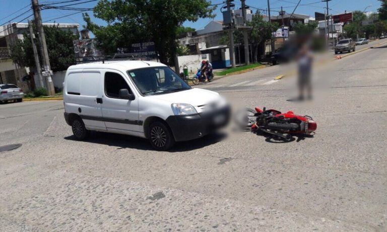 El accidente en Jesús María no tuvo consecuencias fatales.