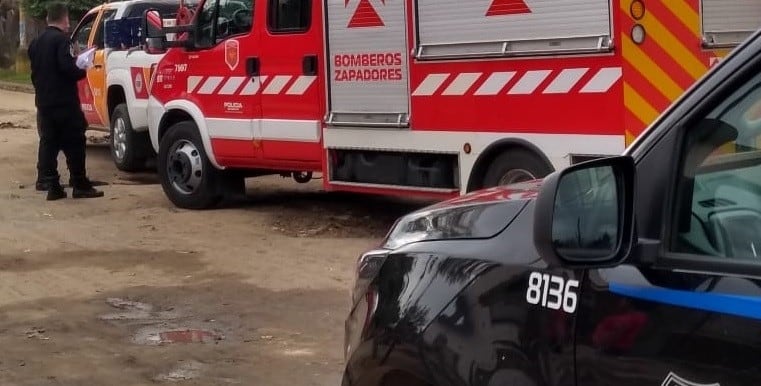 Un incendio consumió dos viviendas en Santa Fe. (Aire de Santa Fe)