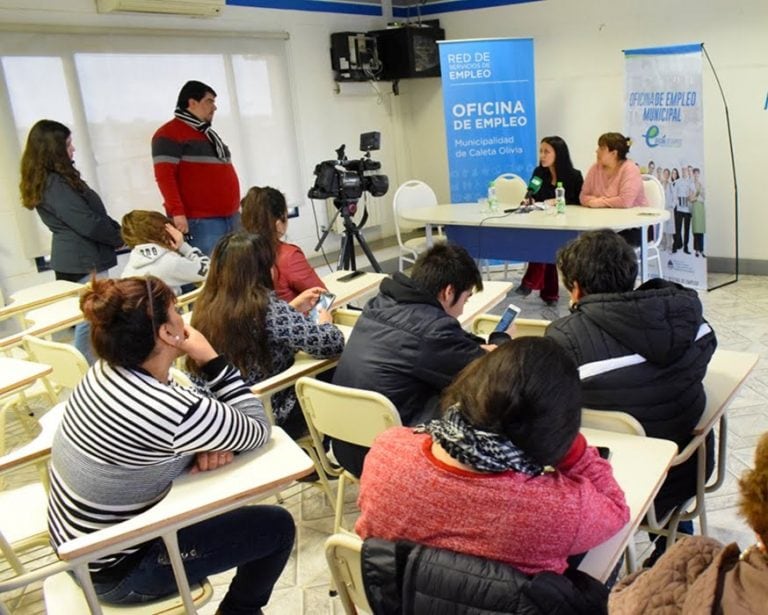 Expo emprender organizada por la Oficina de Empleo