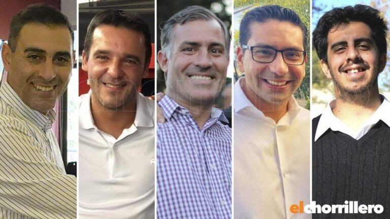 Candidatos a intendente por la Municipalidad de San Luis.