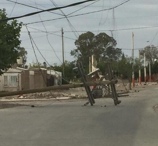 Así amaneció San Juan tras el fuerte viento.