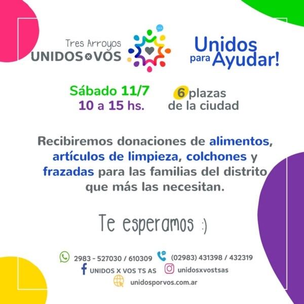 Unidos por vos tercera campaña