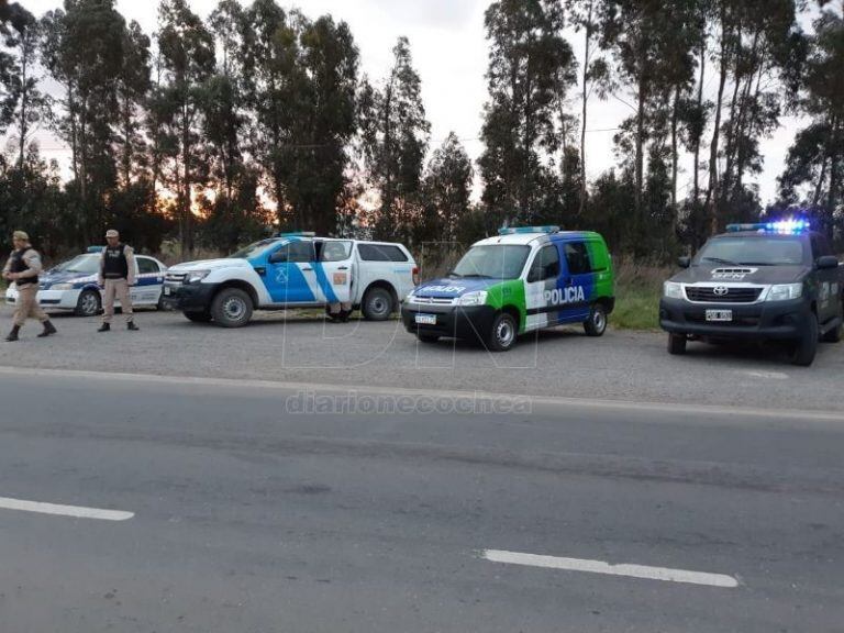 Operativo conjunto Policia provincial, Prefectura Naval y DDI