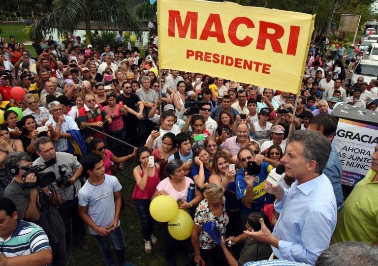 Macri en su anterior visita a Formosa