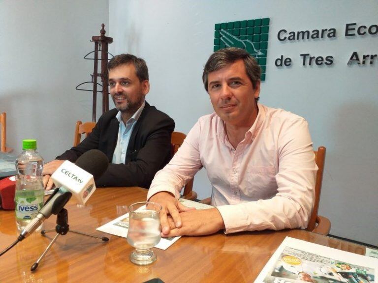 Augusto De Benedetto e Iván Ambrosius (foto: Diario 3)