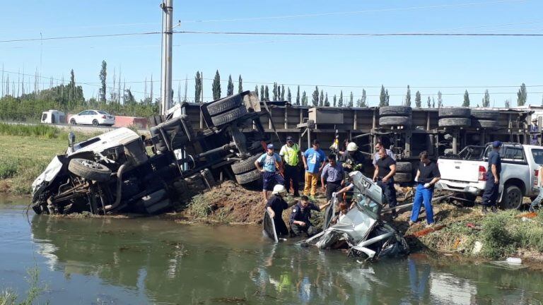 Choque en Neuquén (Río Negro)