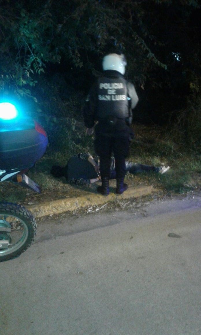 La policía detuvo a dos ladrones en San Luis