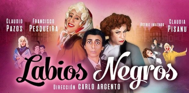 Presentarán la comedia "Labios negros" en la sala Payró del Auditorium de Mar del Plata