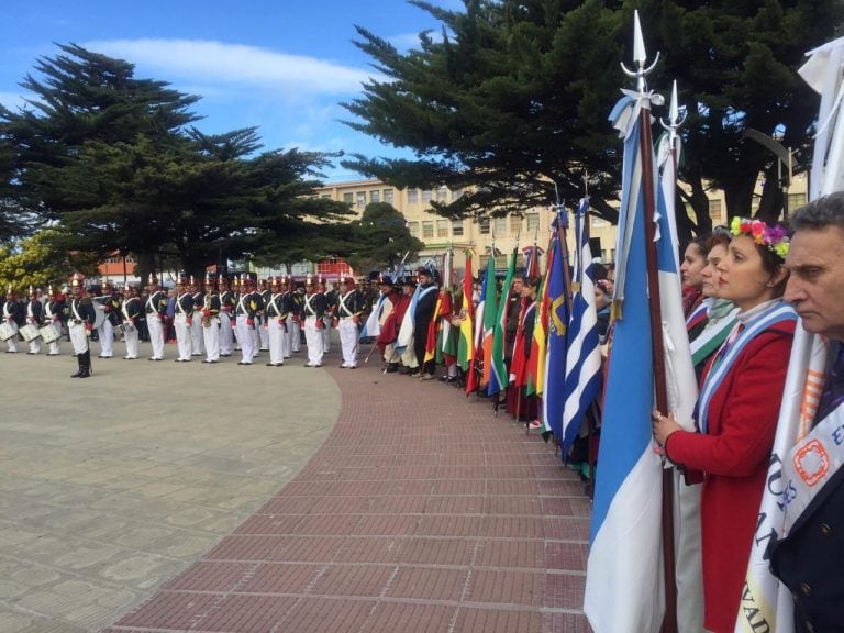 Acto aniversario Gral San Martín.