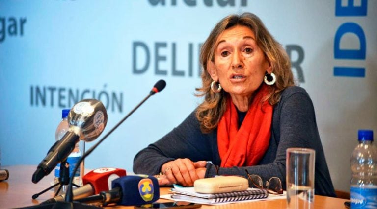 Alicia Mayoral, del bloque Frejupa (Vía Santa Rosa)