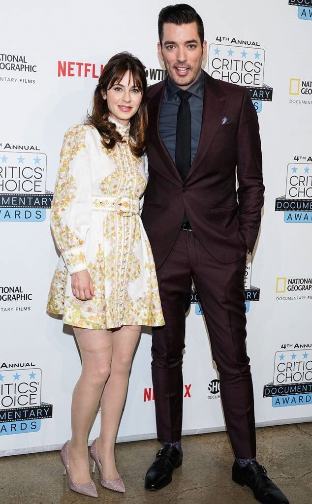 Zooey Deschanel y Jonathan Scott