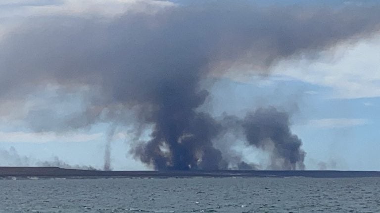 Incendio en El Doradillo.