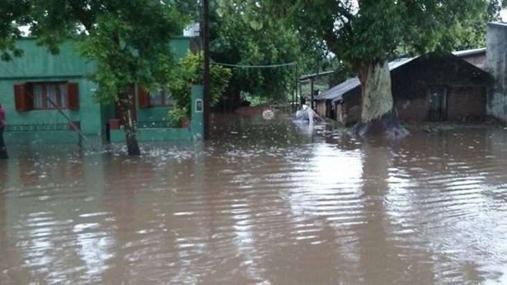 Temporal en Curuzú Cuatiá. (Foto: Corrientes Hoy)