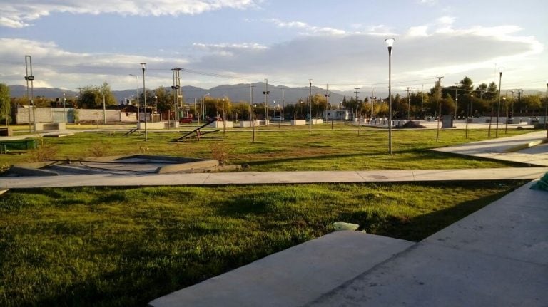 La idea es que los niños puedan usar el Parque cuando hagan gimnasia.