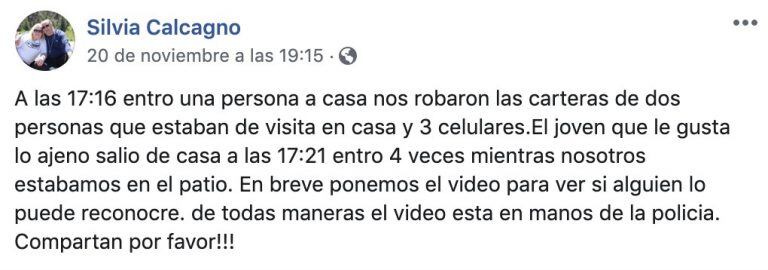 El posteo de la madre de Matías Almeyda.