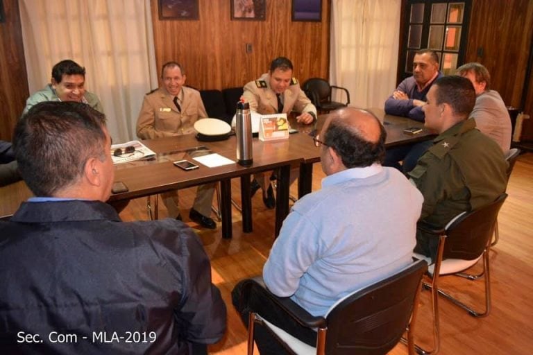 reunión de fuerzas de seguridad