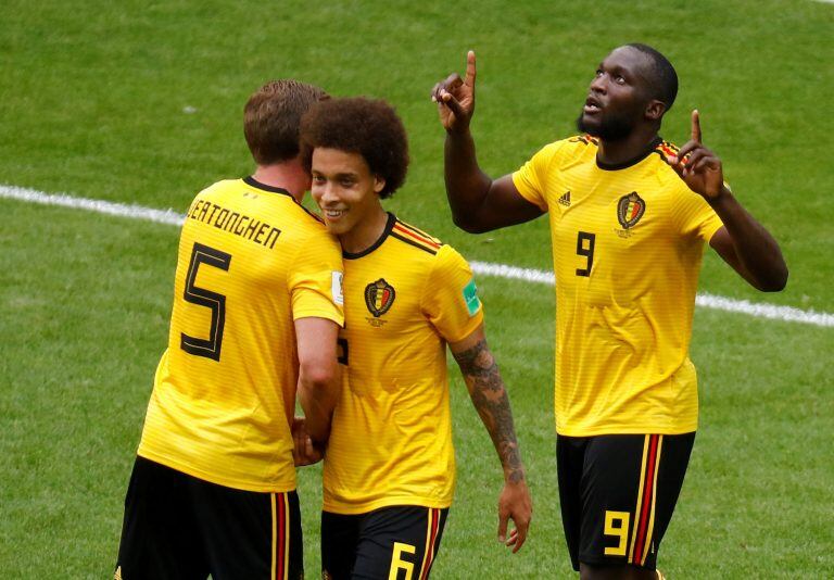 Romelu Lukaku celebra (Foto: Kai Pfaffenbach/REUTERS)