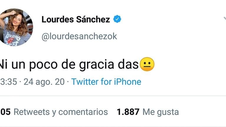 Opiniones de famosas sobre el cruce entre Nacha Guevara y Laurita Fernández (Twitter)