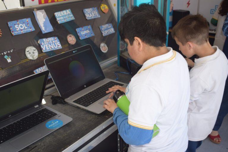 Laboratorio movil Educar en Jesús María (Prensa Municipio)