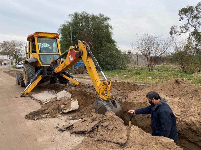 Personal municipal trabajando