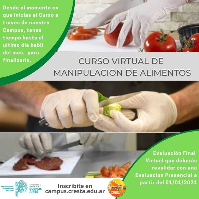 Curso Manipulación Segura de Alimentos