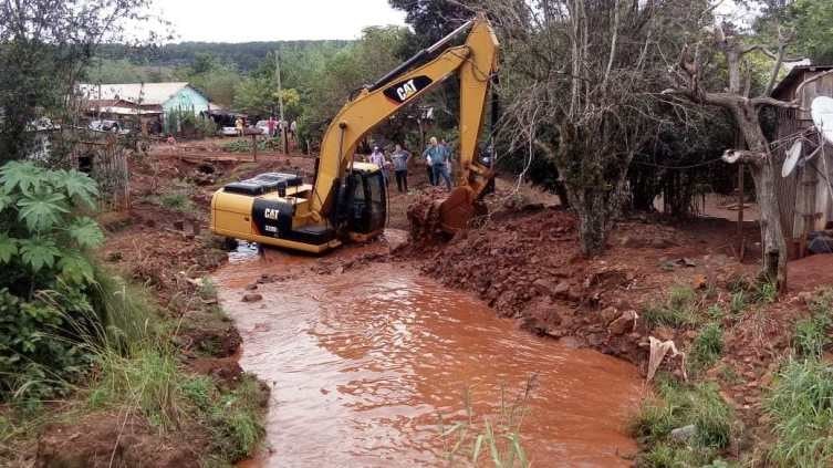 Emergencia hidrica en Wanda.