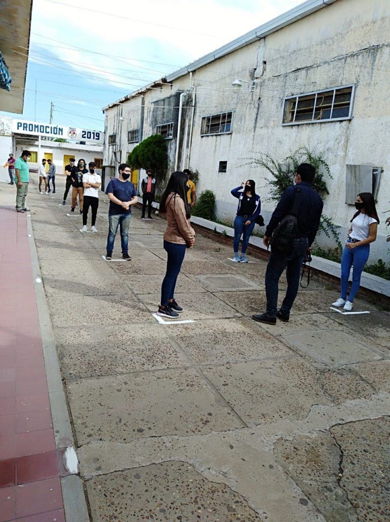 Escuela EET Nº 4, anexo formación profesional, San Agustín.