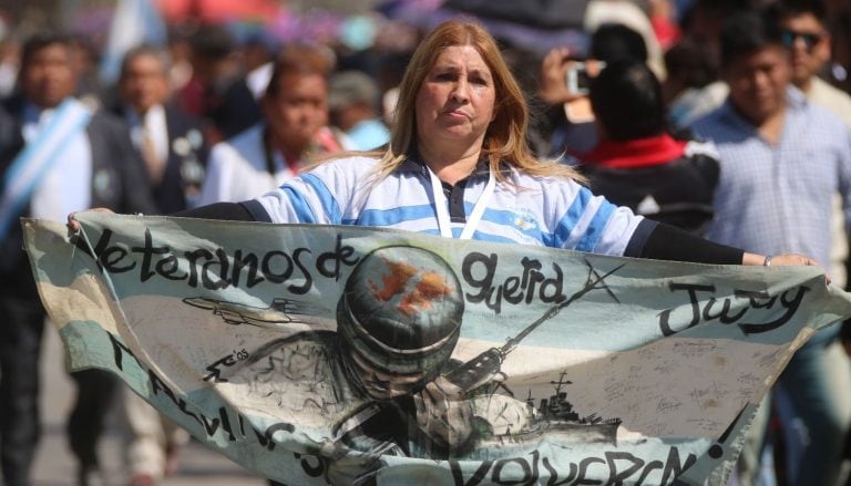 Carlos Díaz, veterano de Malvinas jujeño