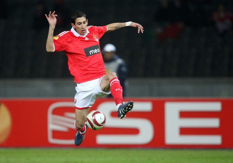 Di María jugando para el Benfica (Foto: TyC Sports)