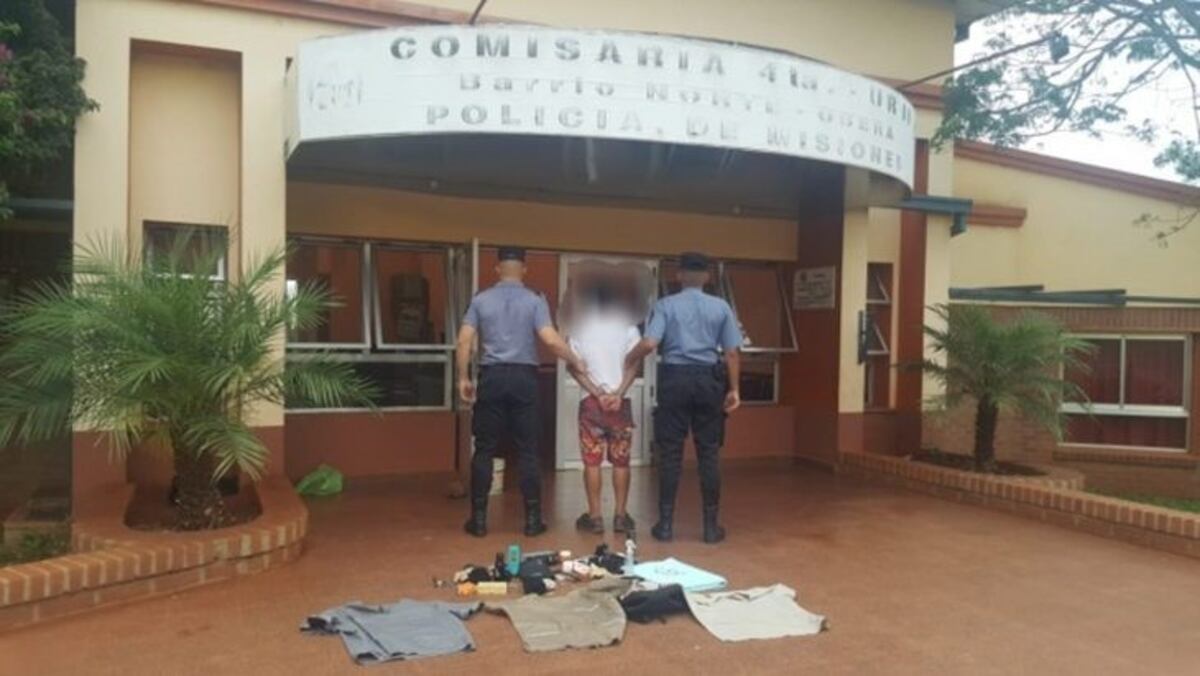 Salió de la cárcel, robó y lo volvieron a arrestar