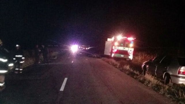 El accidente ocurrió esta madrugada cerca de San Gregorio