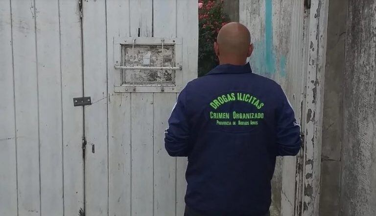 El operativo fue realizado en el barrio Las Heras (web).