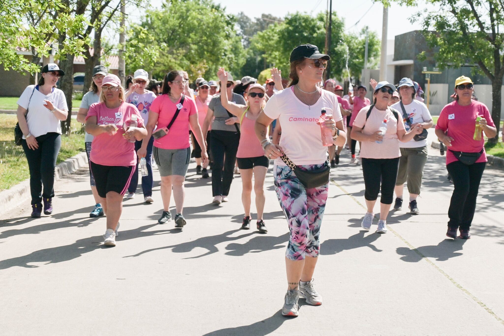 Segunda Caminata Rosa en Arroyito