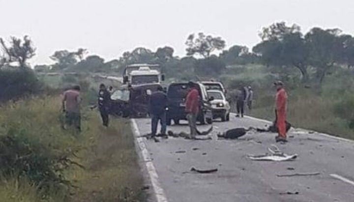 Accidente vial cerca de El Tunal, Salta